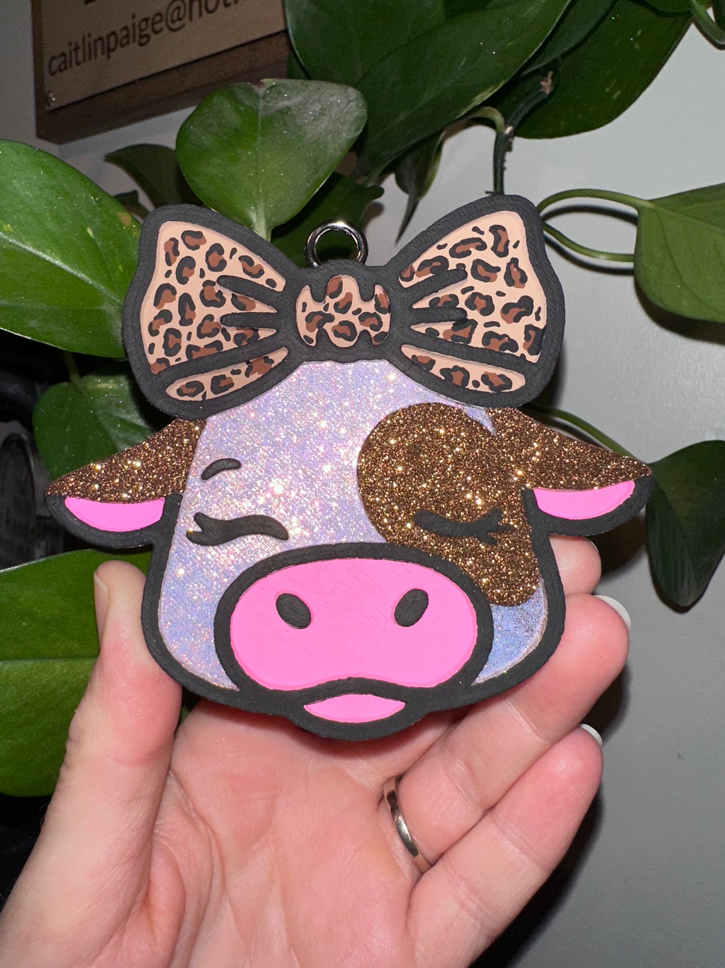 Cow with Bow