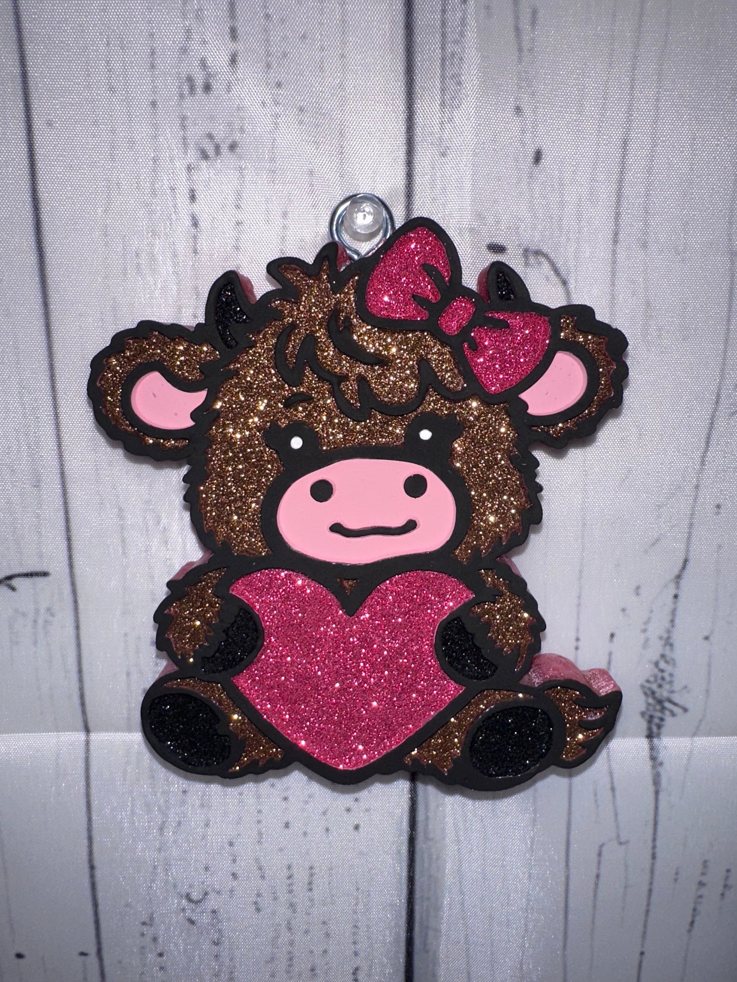 Highland heart Cow