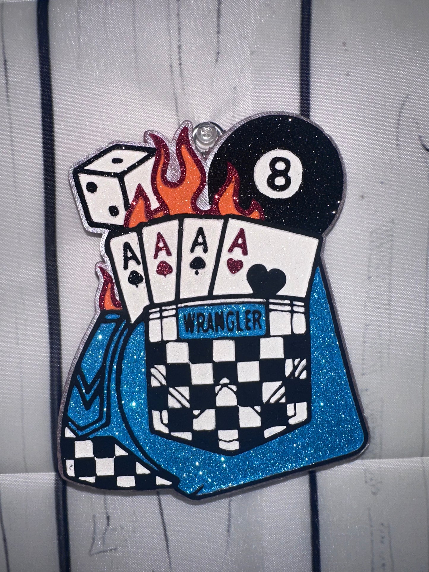 Checker Jeans