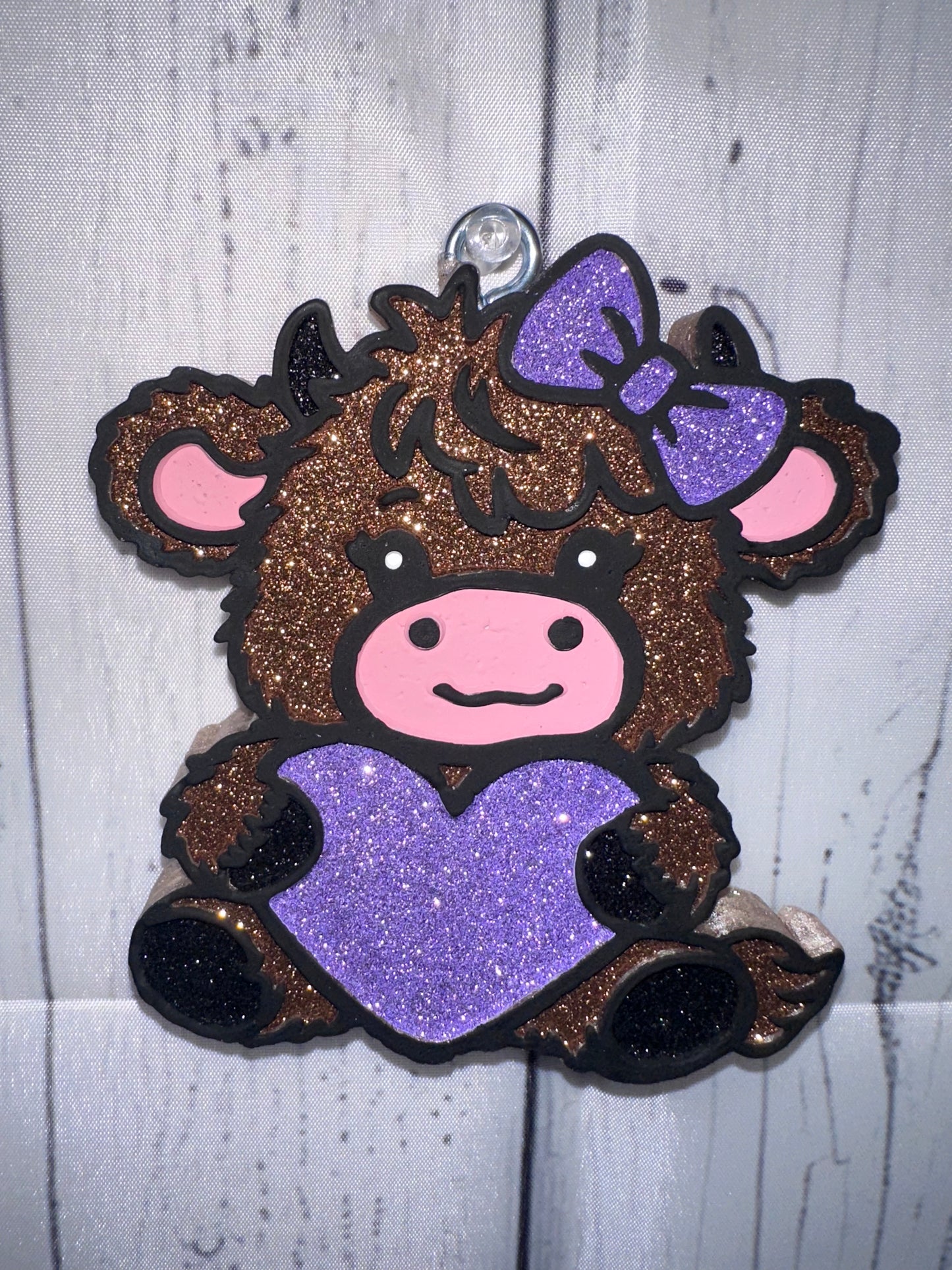 Highland heart Cow